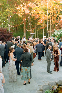 cocktail hour at wedding planned by Mk Your Dream Day