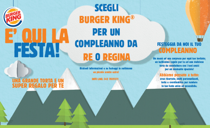 Feste di Compleanno da Burger King Busnago