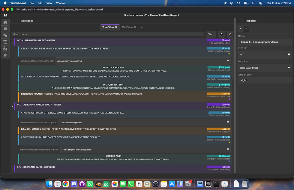 Story Tree View