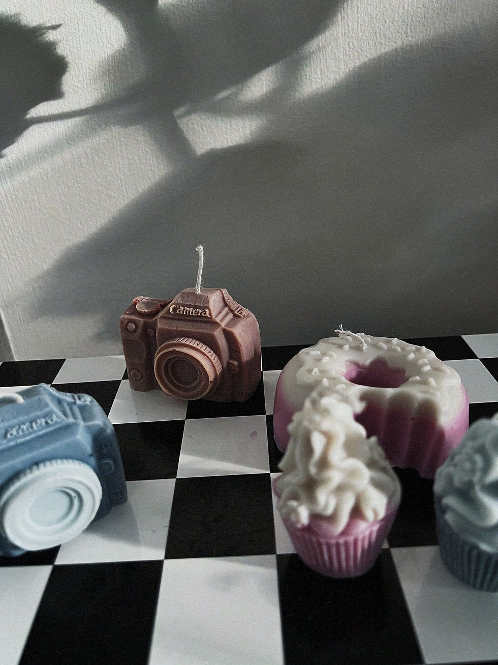 Thumbnail: CAMERA CANDLE SOY WAX 