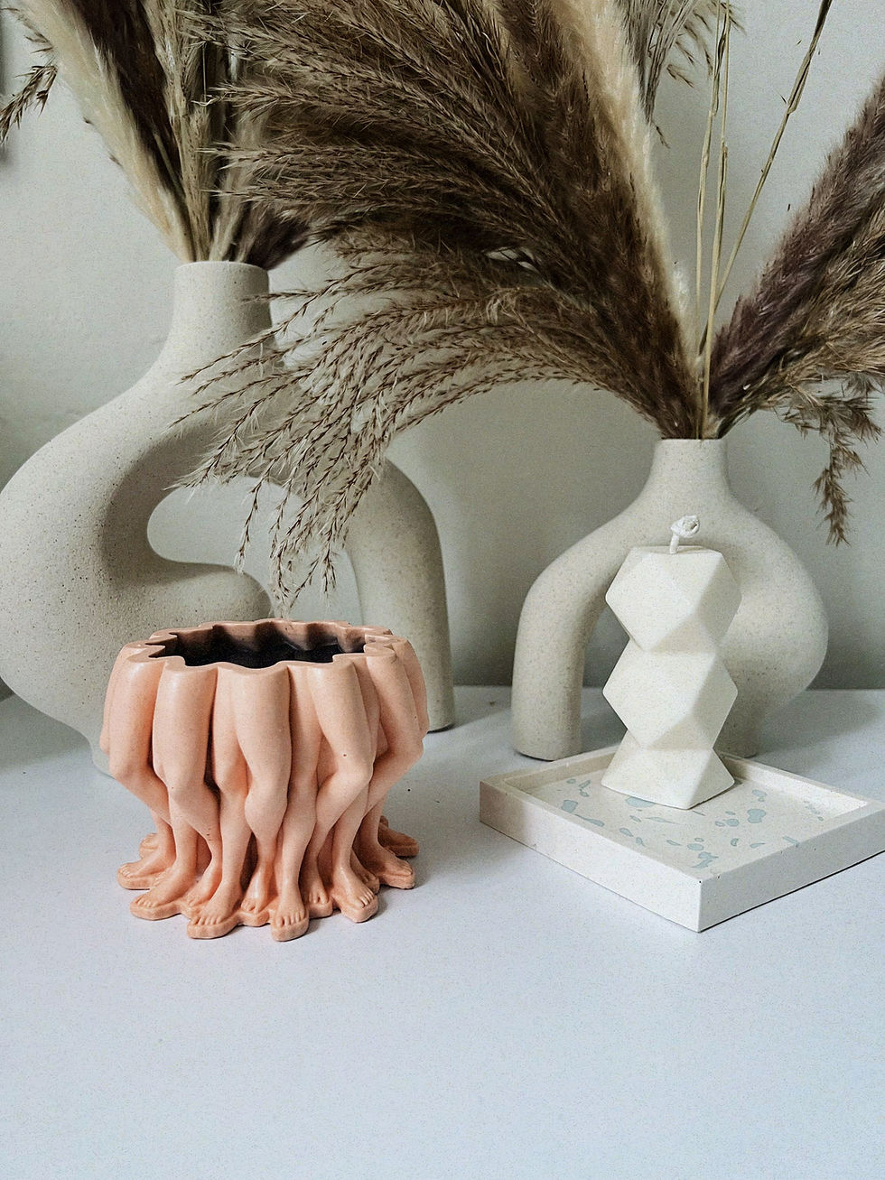 Прев'ю: LEGS JAR CORAL CANDLE