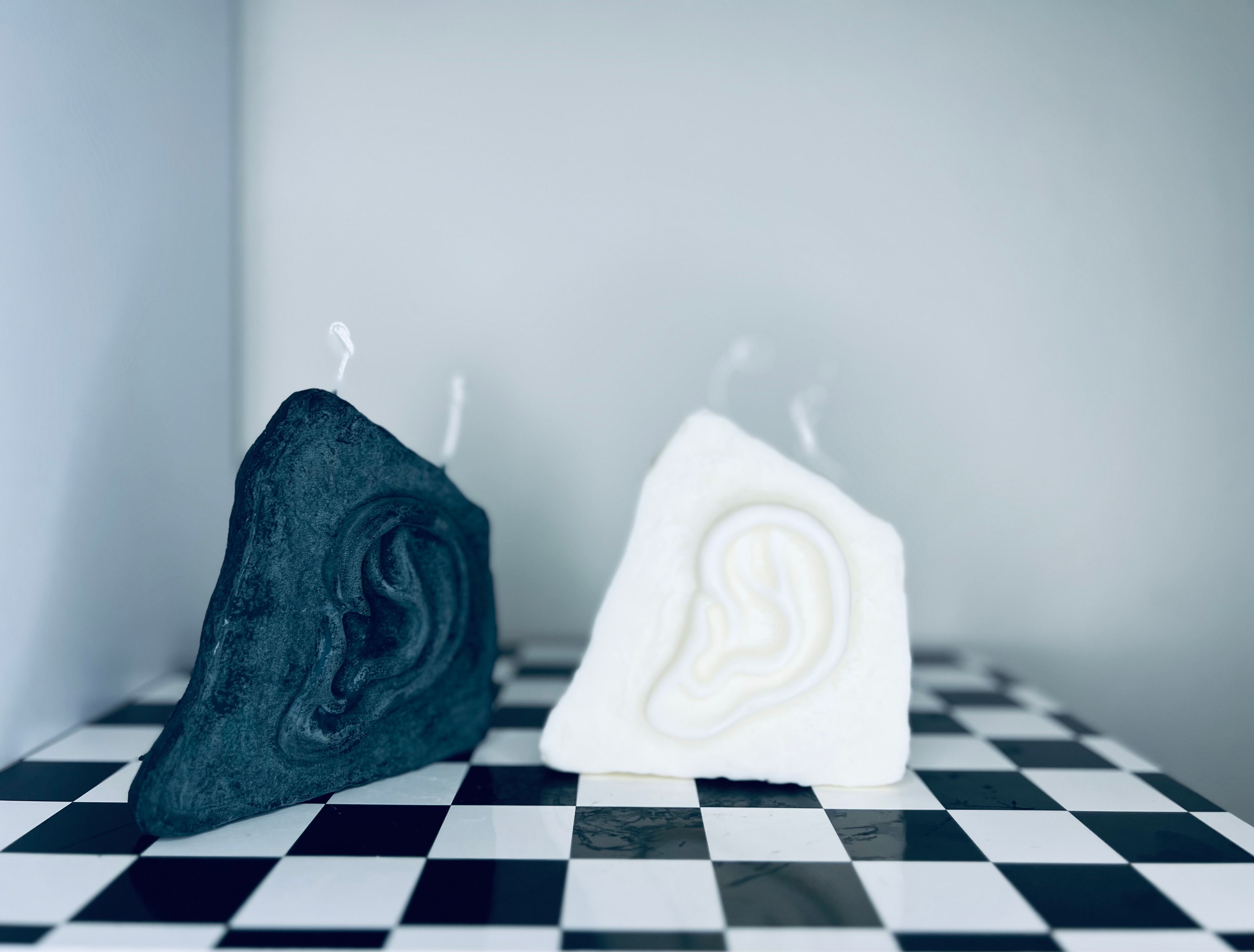 UCHO PLATE ČB SADA 2 VONĚNÝCH SVÍČEK SÓJOVÝ VOSK