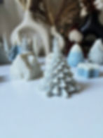 Прев'ю: SMALL  CHRISTMAS TREE CANDLE COCONUT-SOY