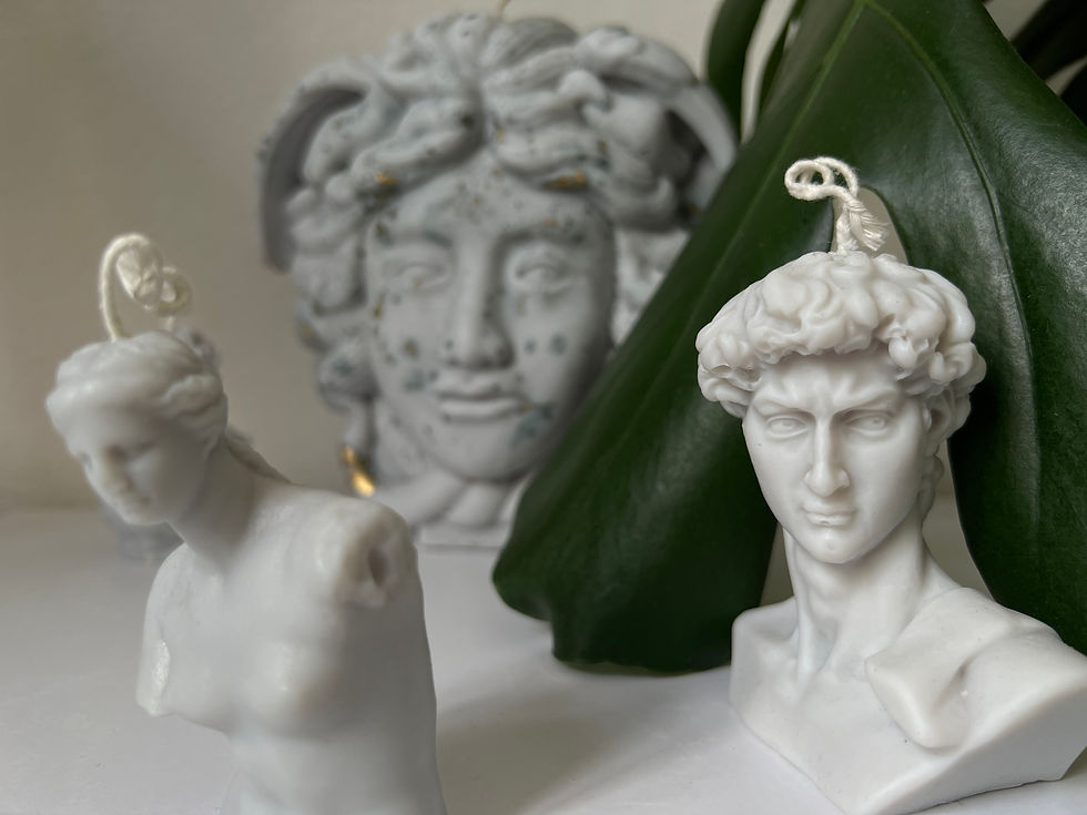 Thumbnail: DAVID MEDIUM SCENTED CANDLE SOY WAX