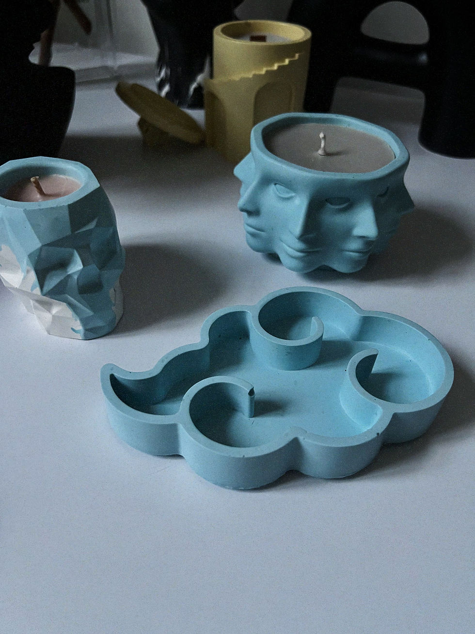 Thumbnail: CLOUD TREY SMALL PASTEL BLUE