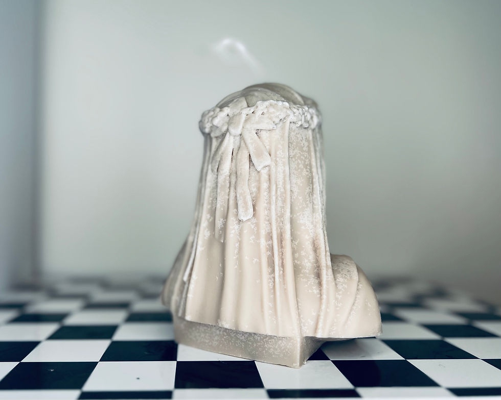 Thumbnail: VAILED LADY  SCENTED CANDLE SOY WAX
