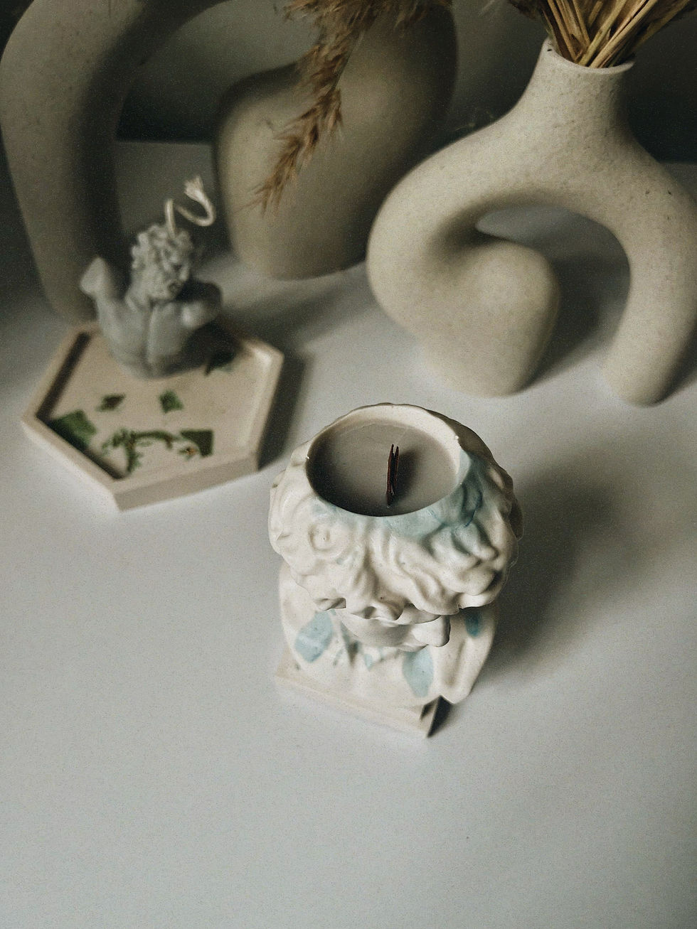 Thumbnail: David jasmonite jar scented candle coconut wax