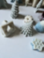 Прев'ю: SMALL  CHRISTMAS TREE CANDLE COCONUT-SOY