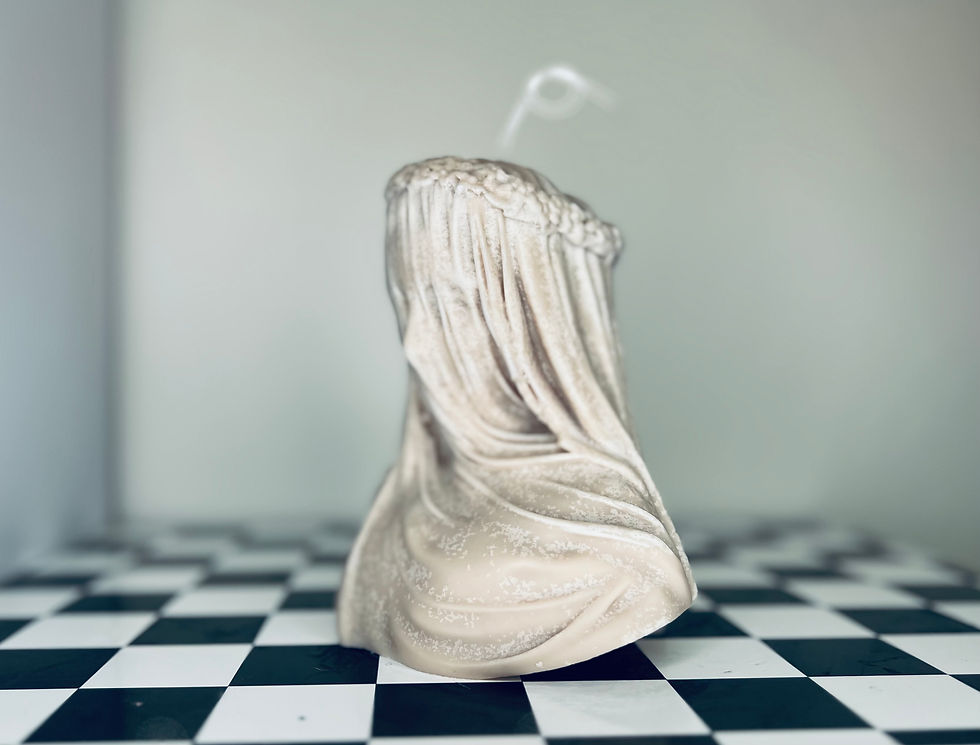 Thumbnail: VAILED LADY  SCENTED CANDLE SOY WAX