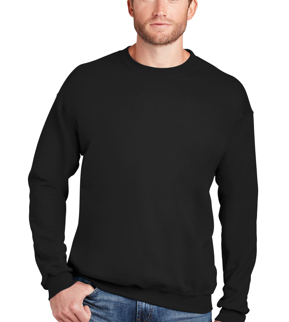 Hanes Ultimate Cotton - Crewneck Sweatshirt. F260