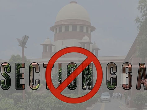 Section 66A: Unconstitutional Execution?