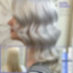 Silver shine hair transformation using Milk_Shake