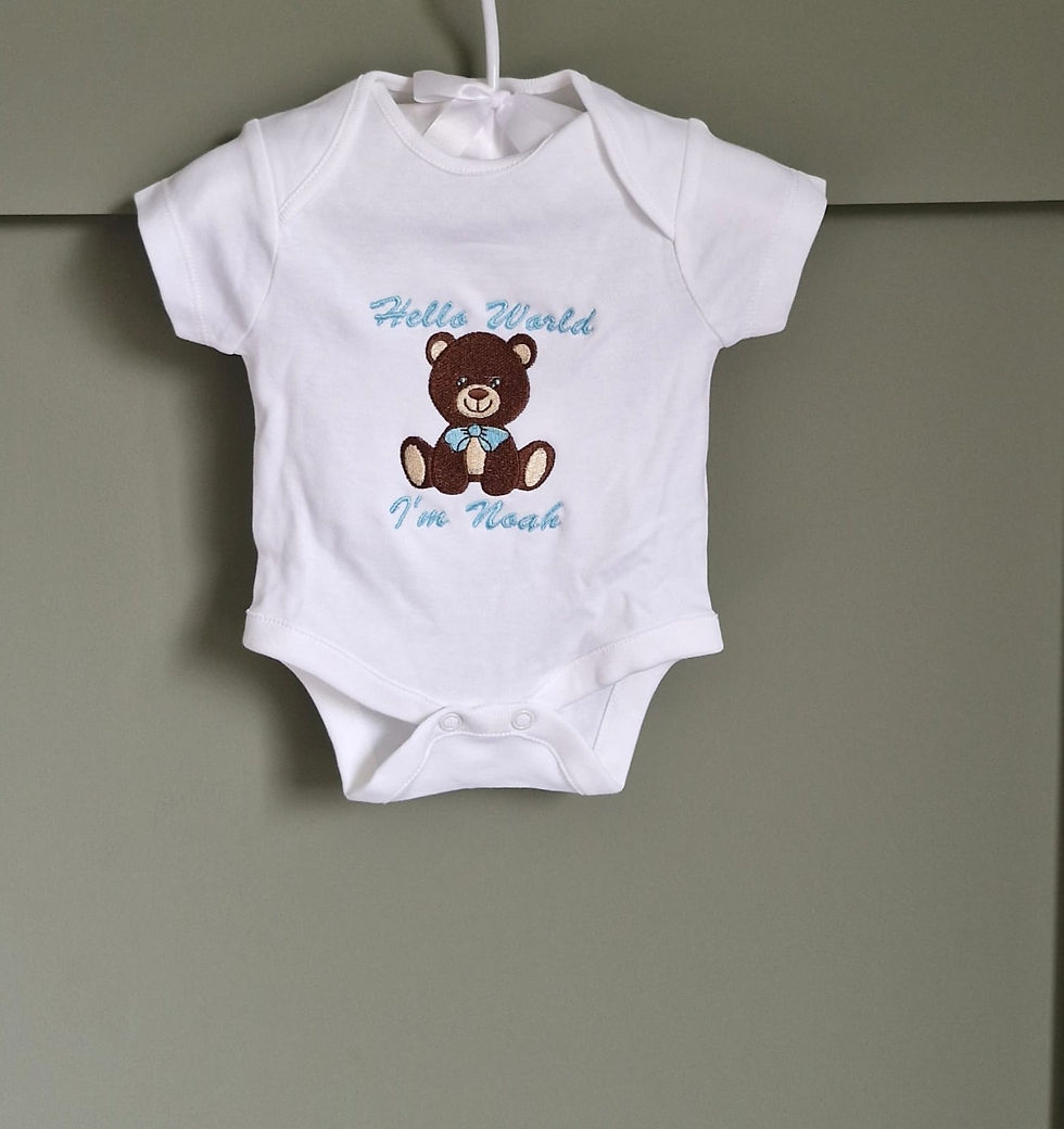 Thumbnail: Customise Your Own Baby Vest
