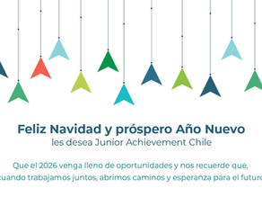 Feliz Navidad y próspero Año Nuevo les desea Junior Achievement Chile