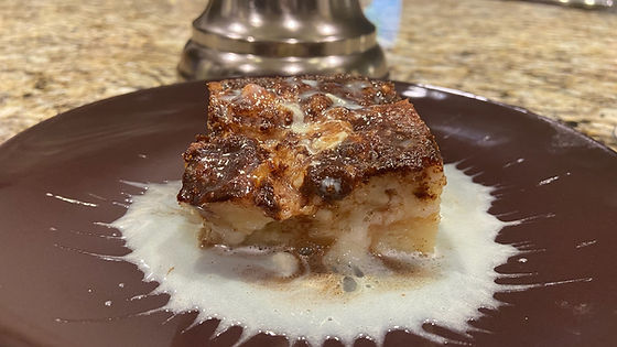 White Chocolate Breadpudding