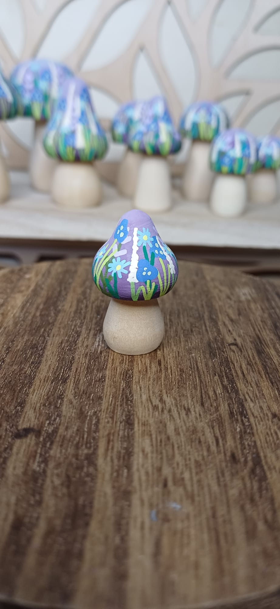 Thumbnail: Purple with white Veronica mushroom