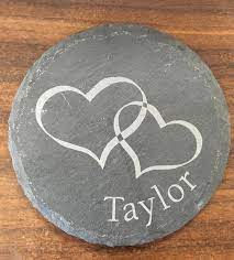 Thumbnail: Custom Slate Coasters (set of 4)