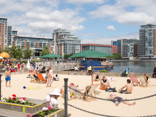 The Docklands Urban Beach Returns For Summer’18