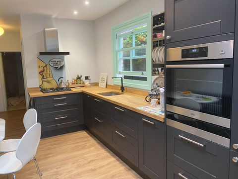 First Floor Re-Model. New Kitchen/Added Shower room/Open Plan