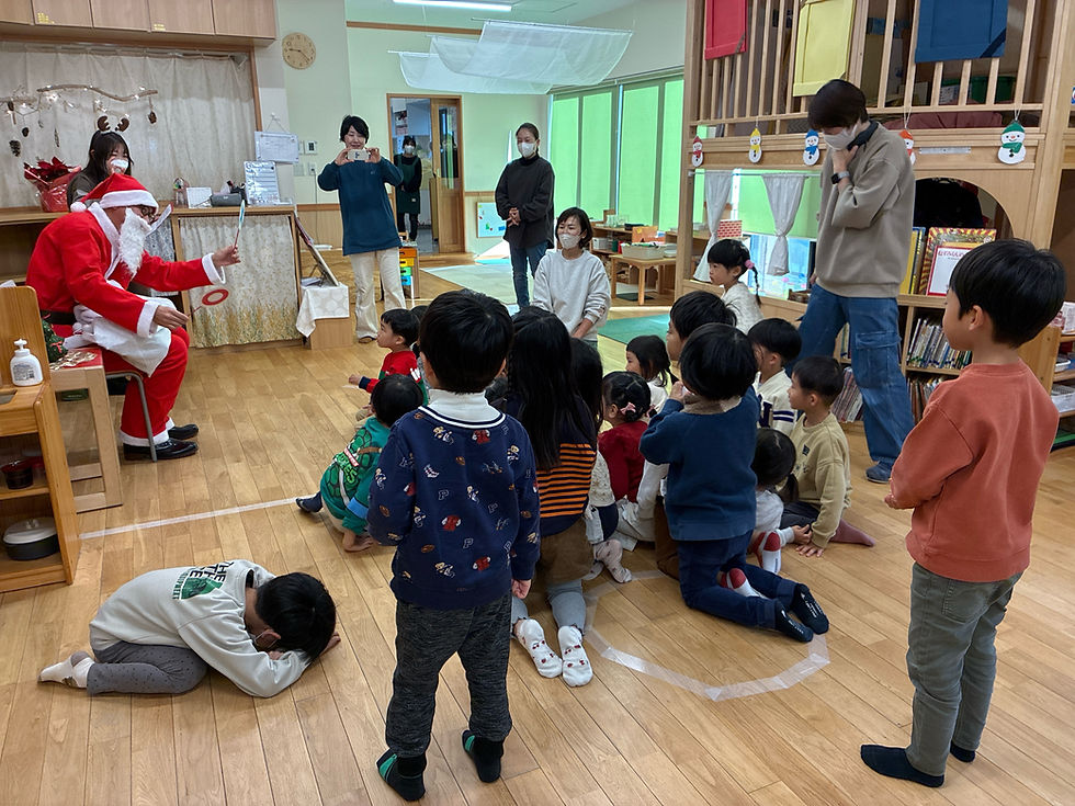 サンタさんと一緒にクイズに挑戦