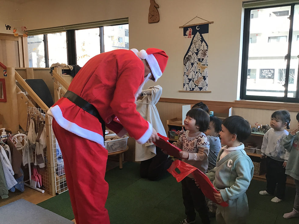 小さなお友だちもとっても嬉しそう