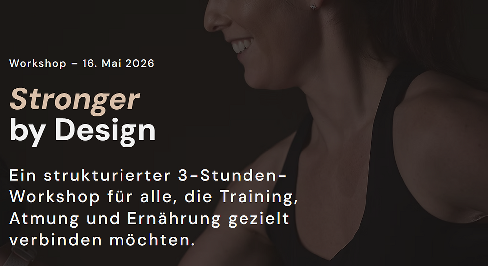 🌿 Workshop „Stronger by Design“