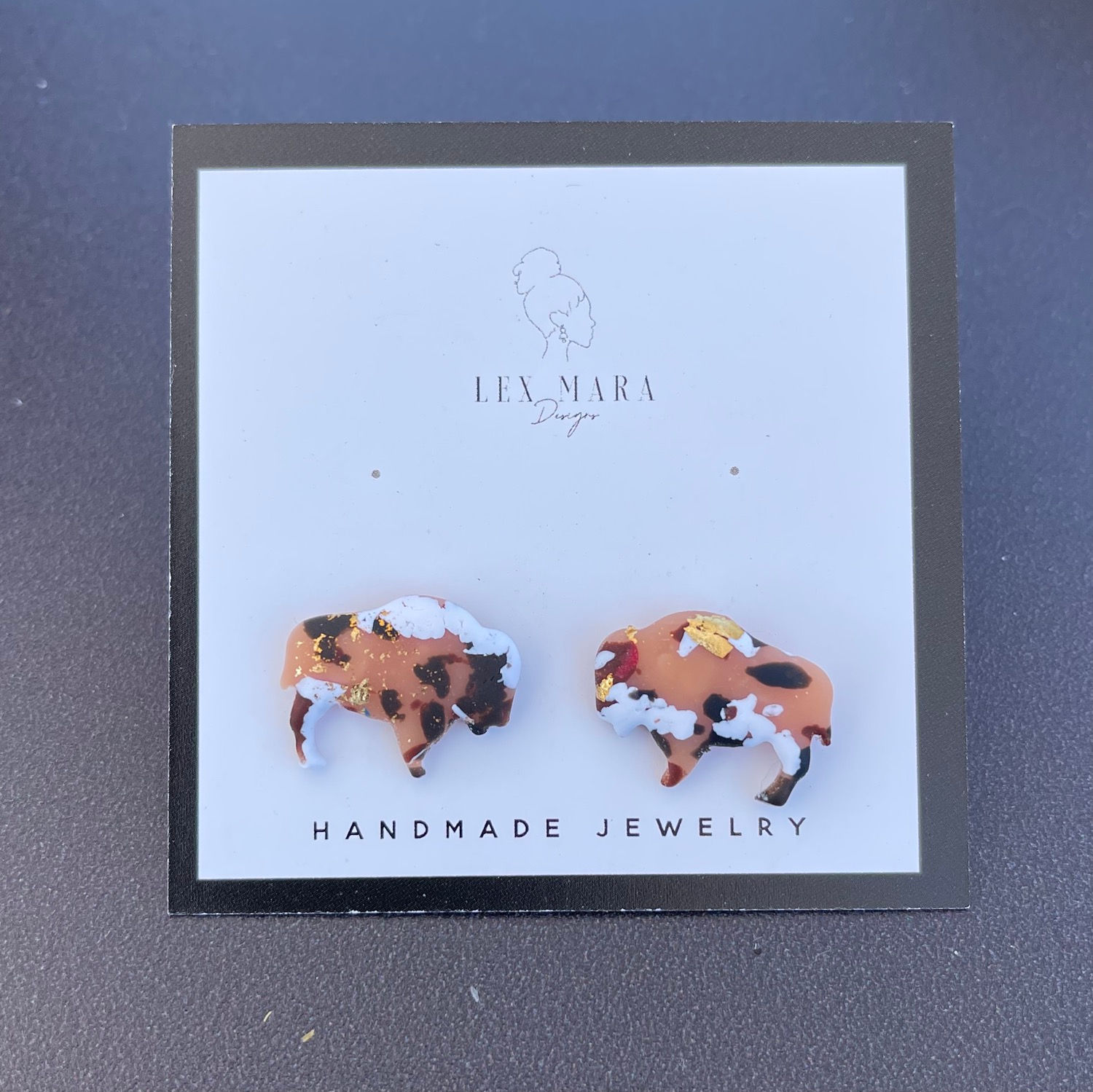 Buffalo Studs in Warm Neutral