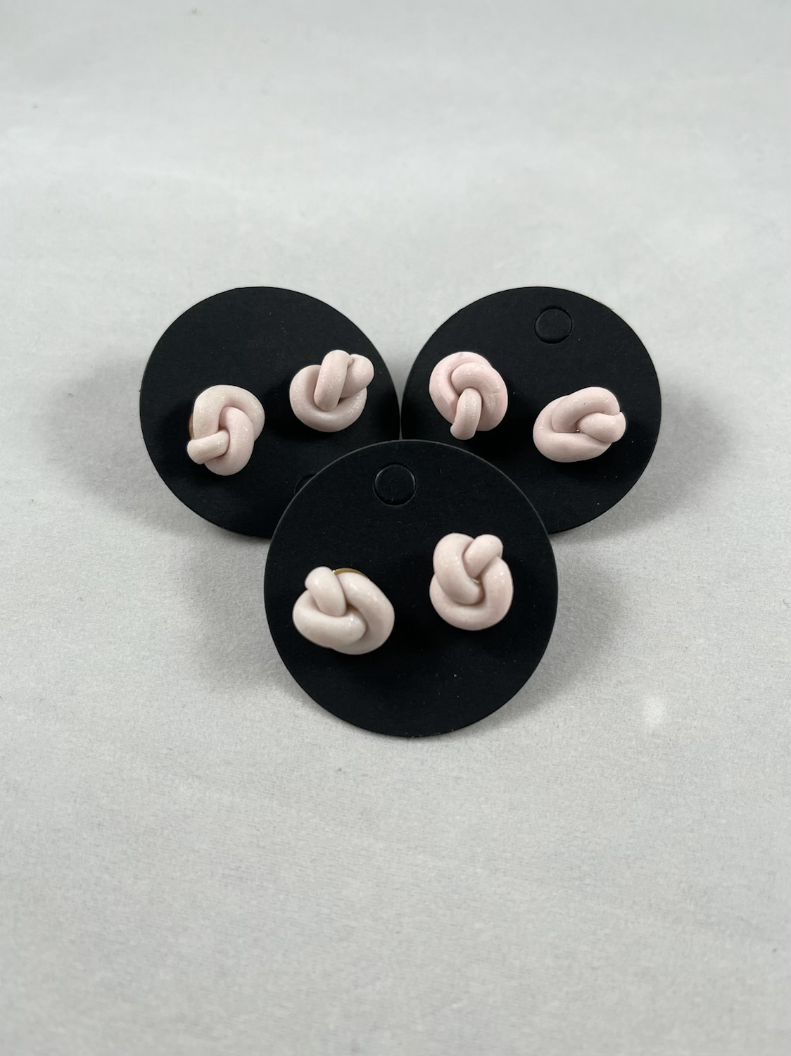 Ballet Pearl Knot Earring