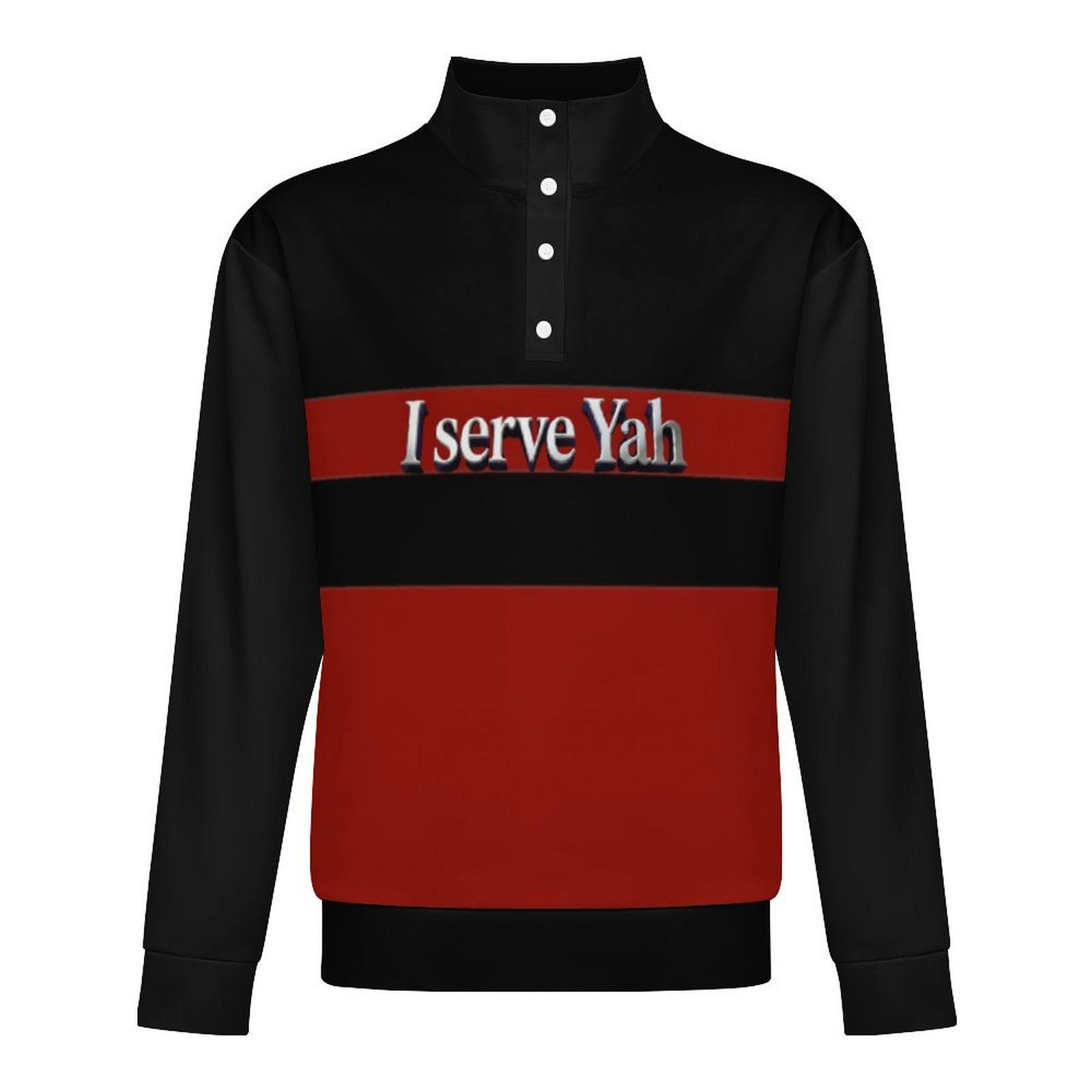 Men's Stand Collar Sweatshirt