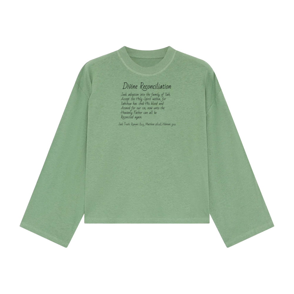 Unisex Cropped Long Sleeve T-shirt