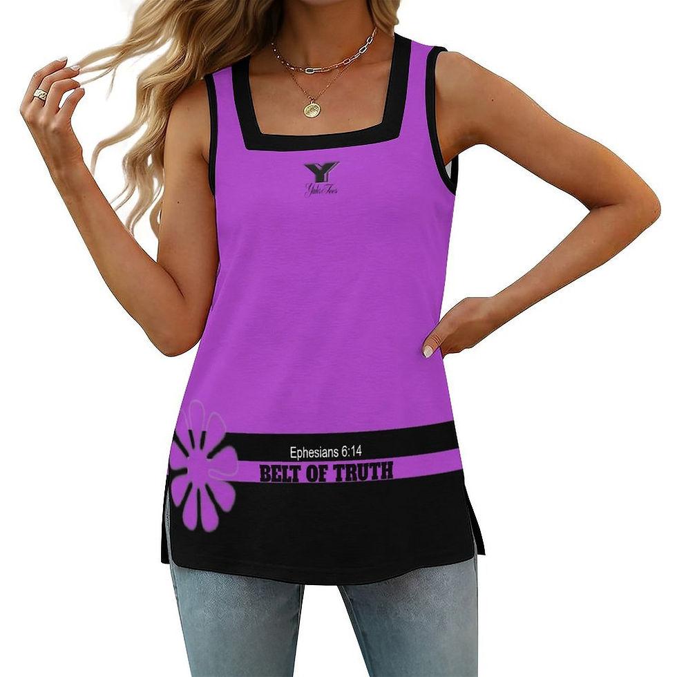Thumbnail: Women’s Square Neck Sleeveless Top
