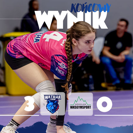 Juniorki młodsze vs WKS Gymsport- Akademia siatkówki we Wrocławiu 3:0!