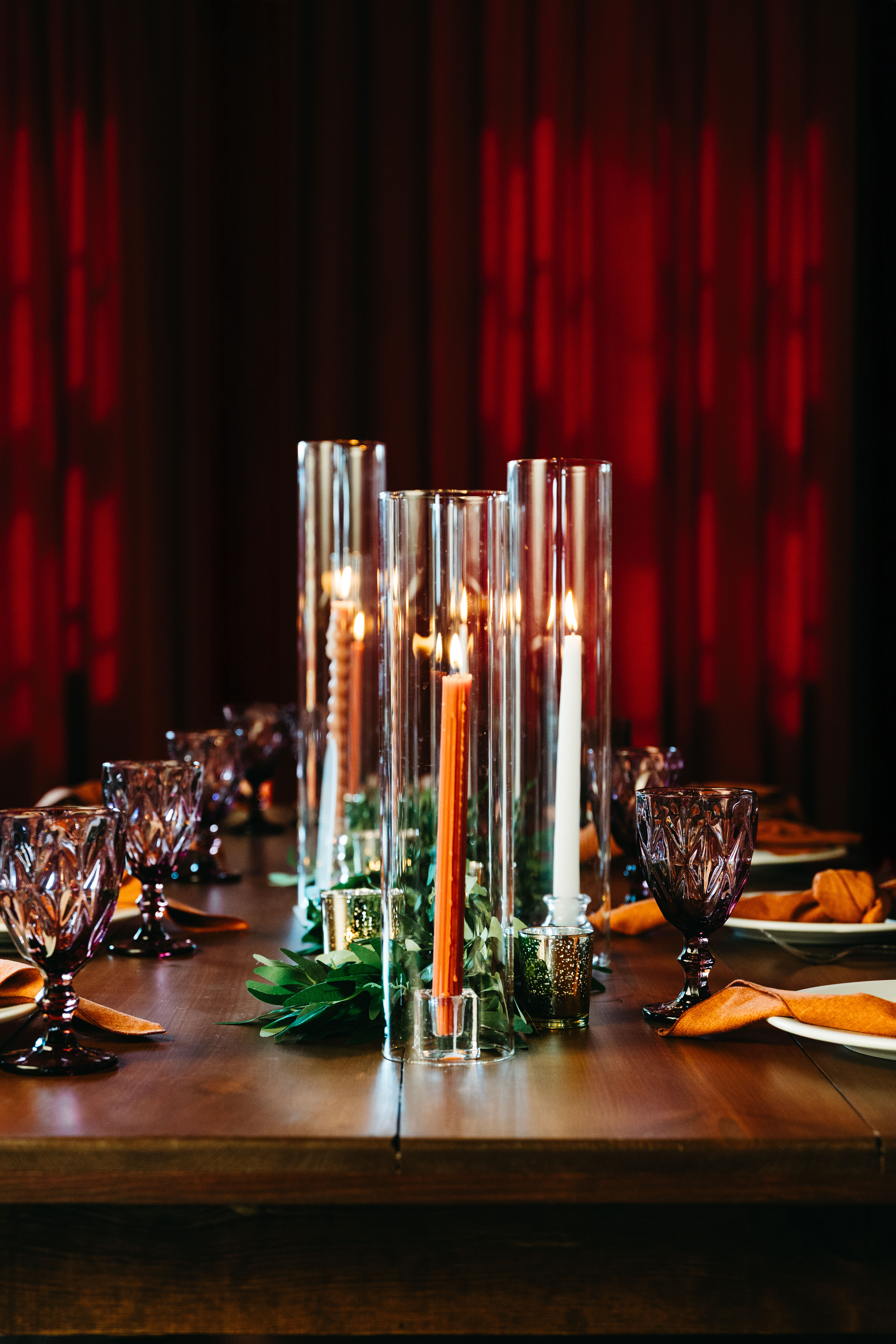 Flat Taper Candle Chimney/Hurricane