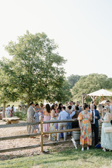 Guests enjoying cocktail hour at Glen Ellen