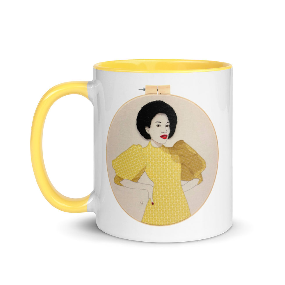 STUDIO 54, Mug, Yellow