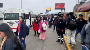 Fabiola Morales / Paro de transporte inmovilizó Lima 