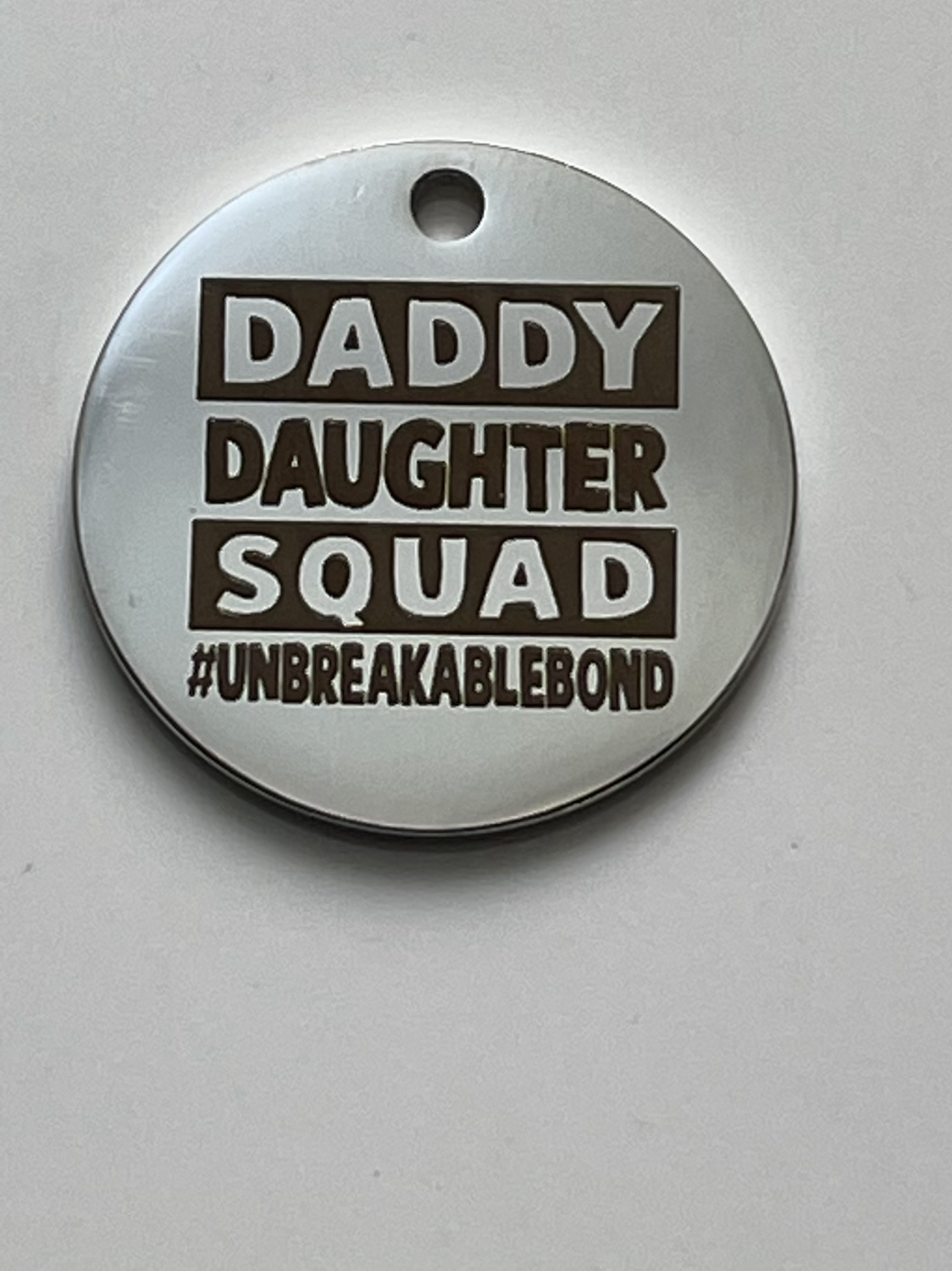 Daddy daughter squad -silver 