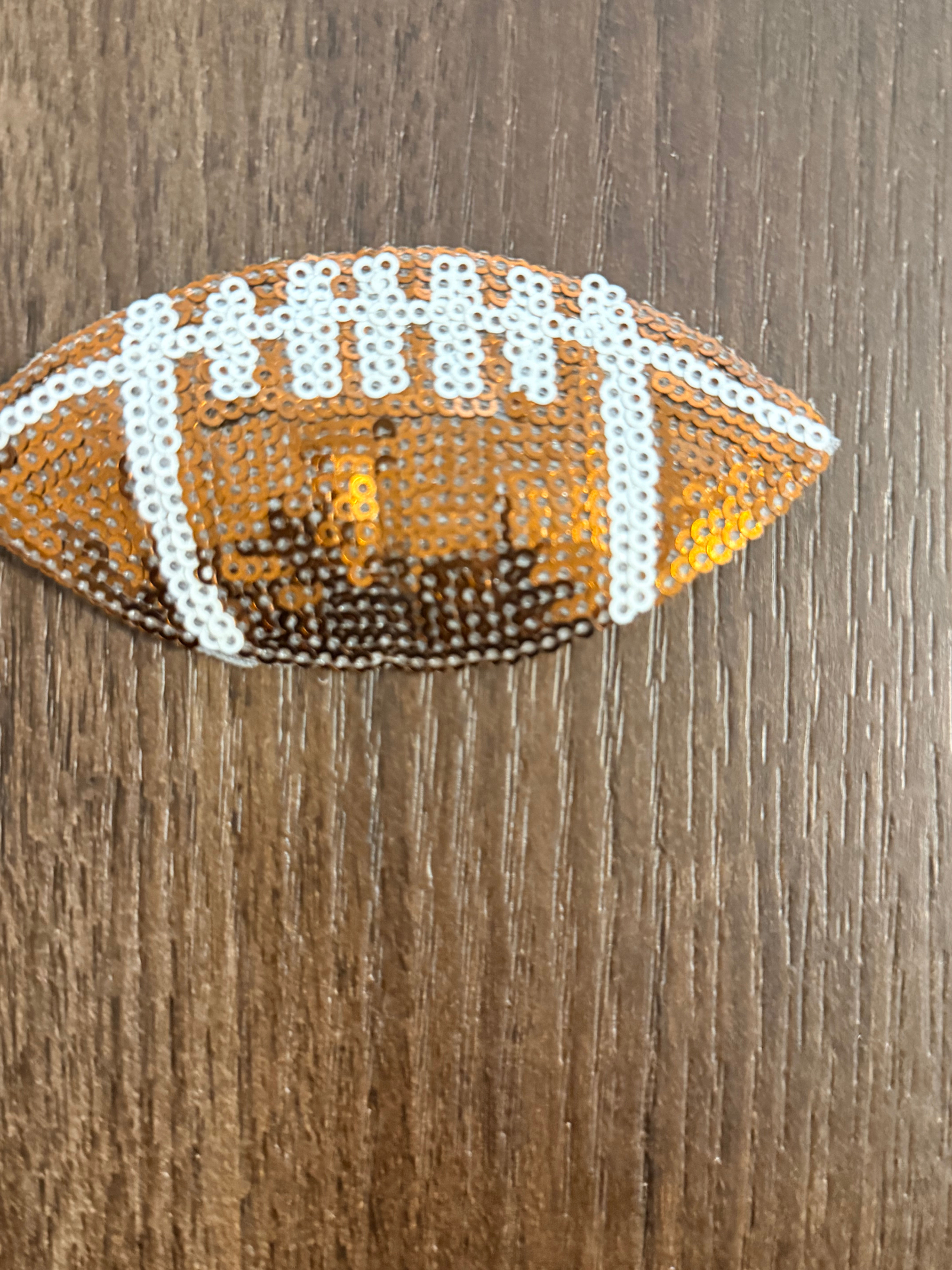 Football iron on patch 