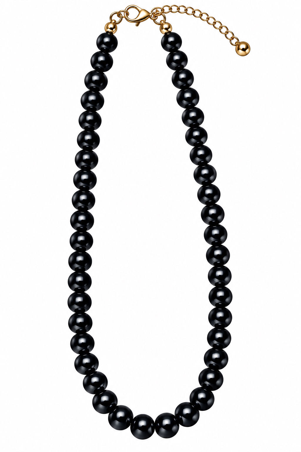 Black pearl necklace 