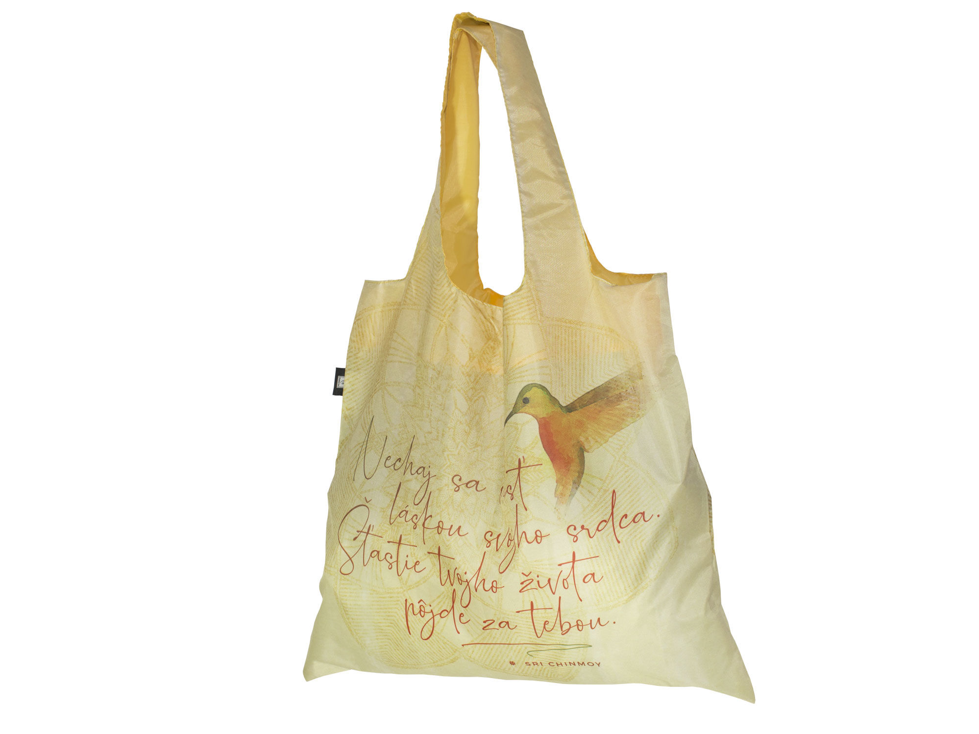 Taška nákupná skladacia "Nechaj sa viesť...", 50x42