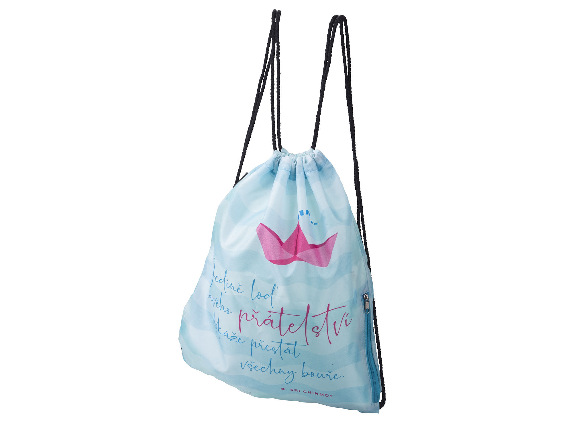 Batoh skladací "Jedině loď pravého přátelství..." 34x41/CZ