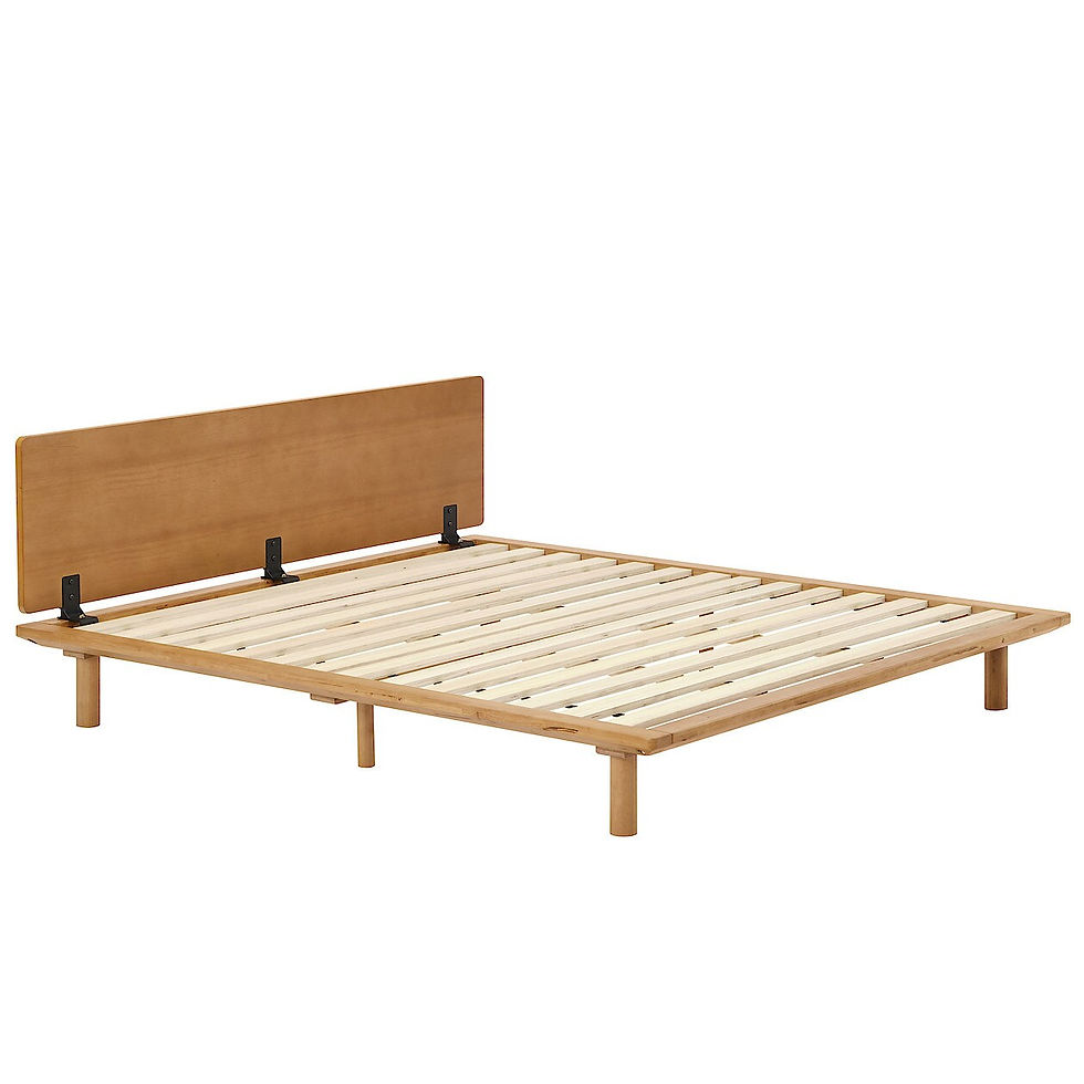 Thumbnail: Wooden Bed Frame