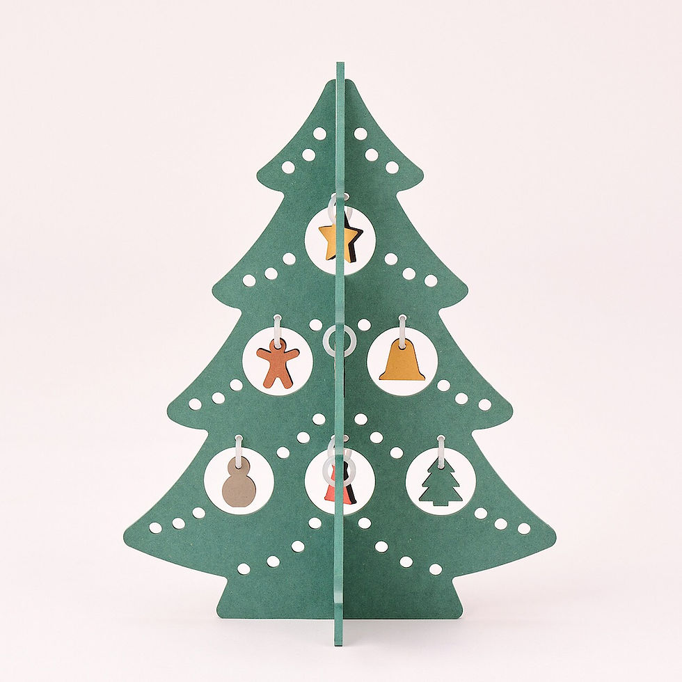 Thumbnail: [A] Color MDF Christmas Tree