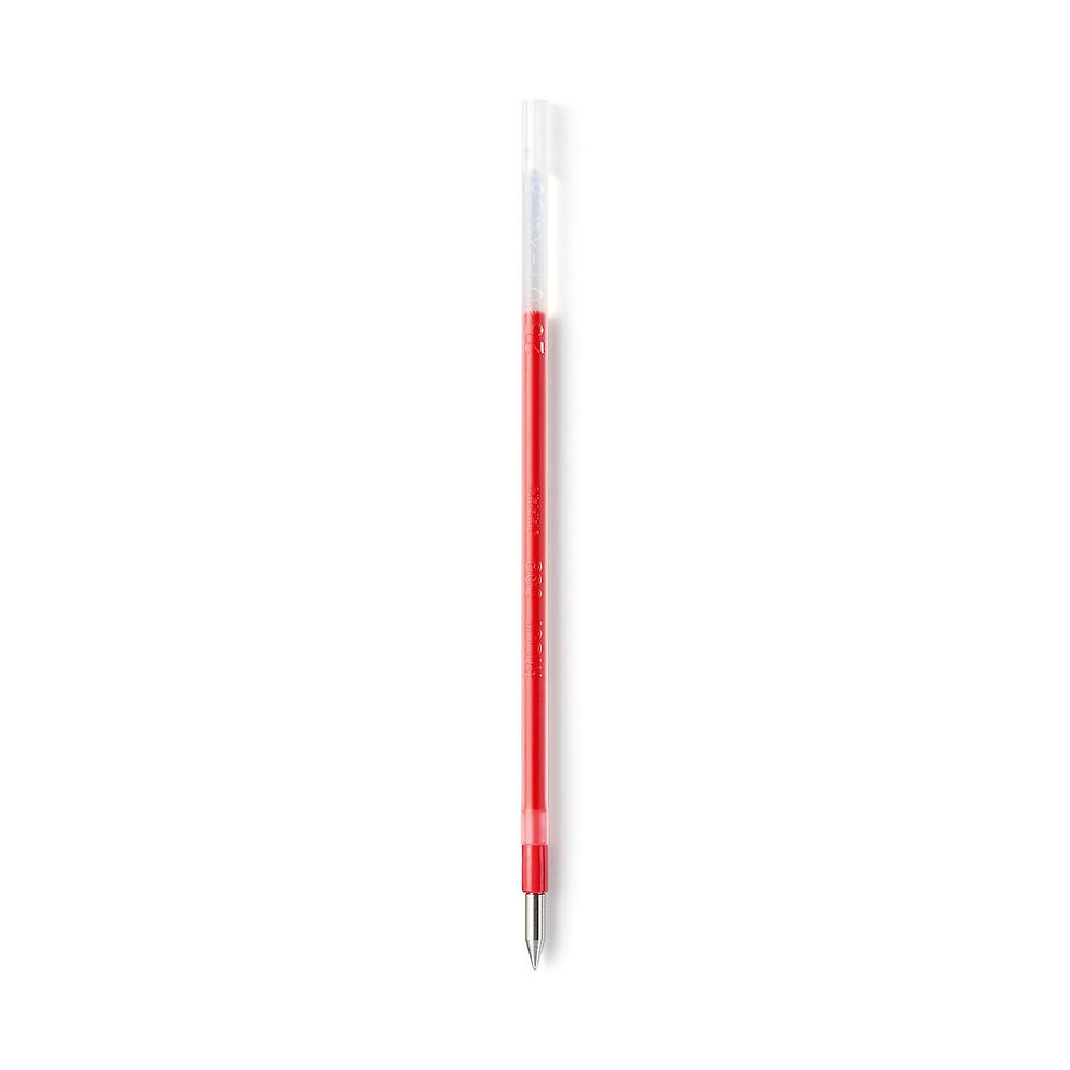 Thumbnail: Oil Ink Pen Knock Type Refill - 0.3mm