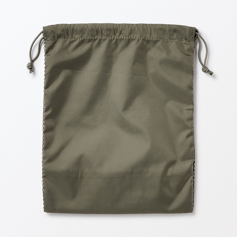 Thumbnail: Drawstring Bag Double Type - Small