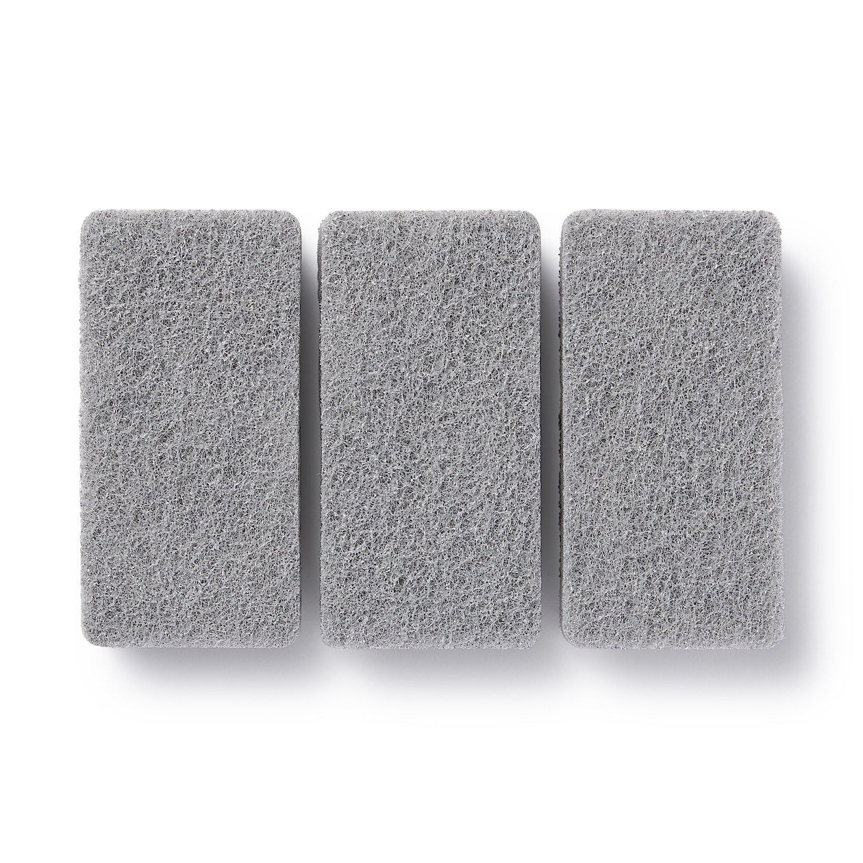 Sponge Urethane Foam Grey Set of 3