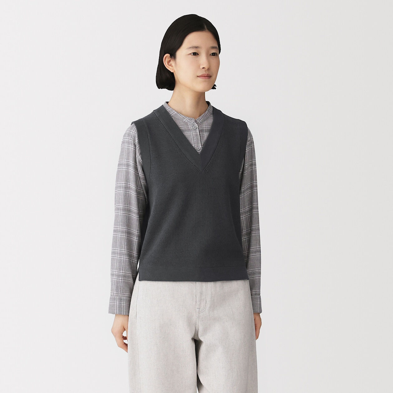 Womens Recyclable Washable V-Neck Vest
