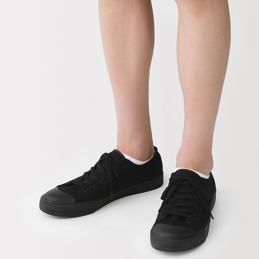 Thumbnail: Mens Right Angle Sneaker Socks (4 Pairs)