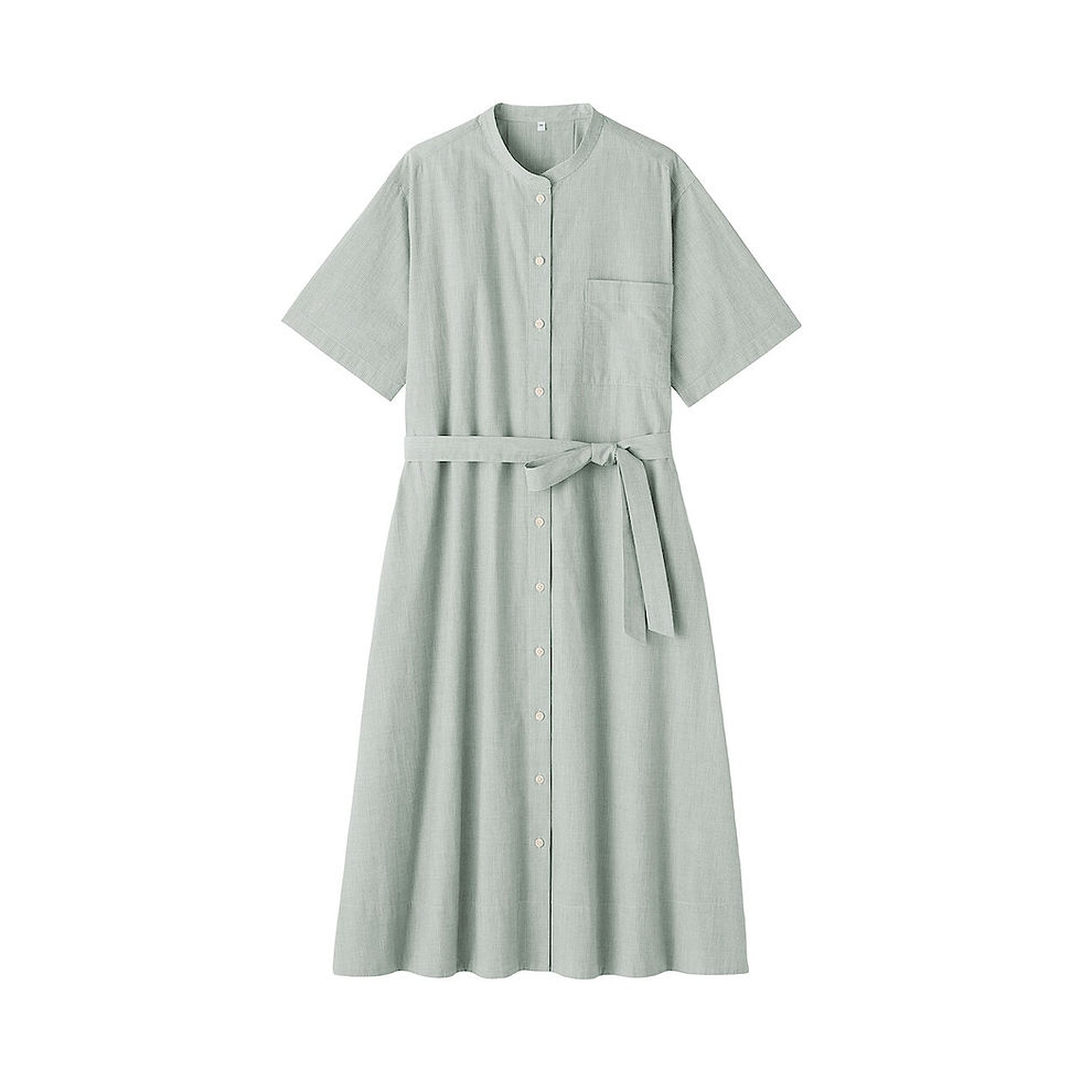 Thumbnail: Womens Cool Touch Short Sleeve Shirt Dress
