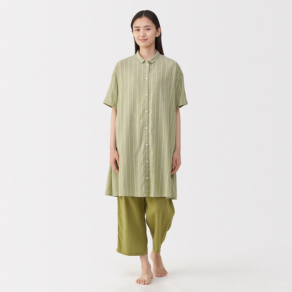 Thumbnail: Womens Cool Touch Lyocell Blend Short Sleeve Dress
